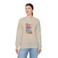 Mom Crewneck Sweatshirt — "She is Loved, Strong, Worthy, Brave, Beautiful" Inspirational Mother's Day Gift