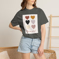 Heart Grid T‑Shirt — “You Are So Loved” Casual Graphic Tee