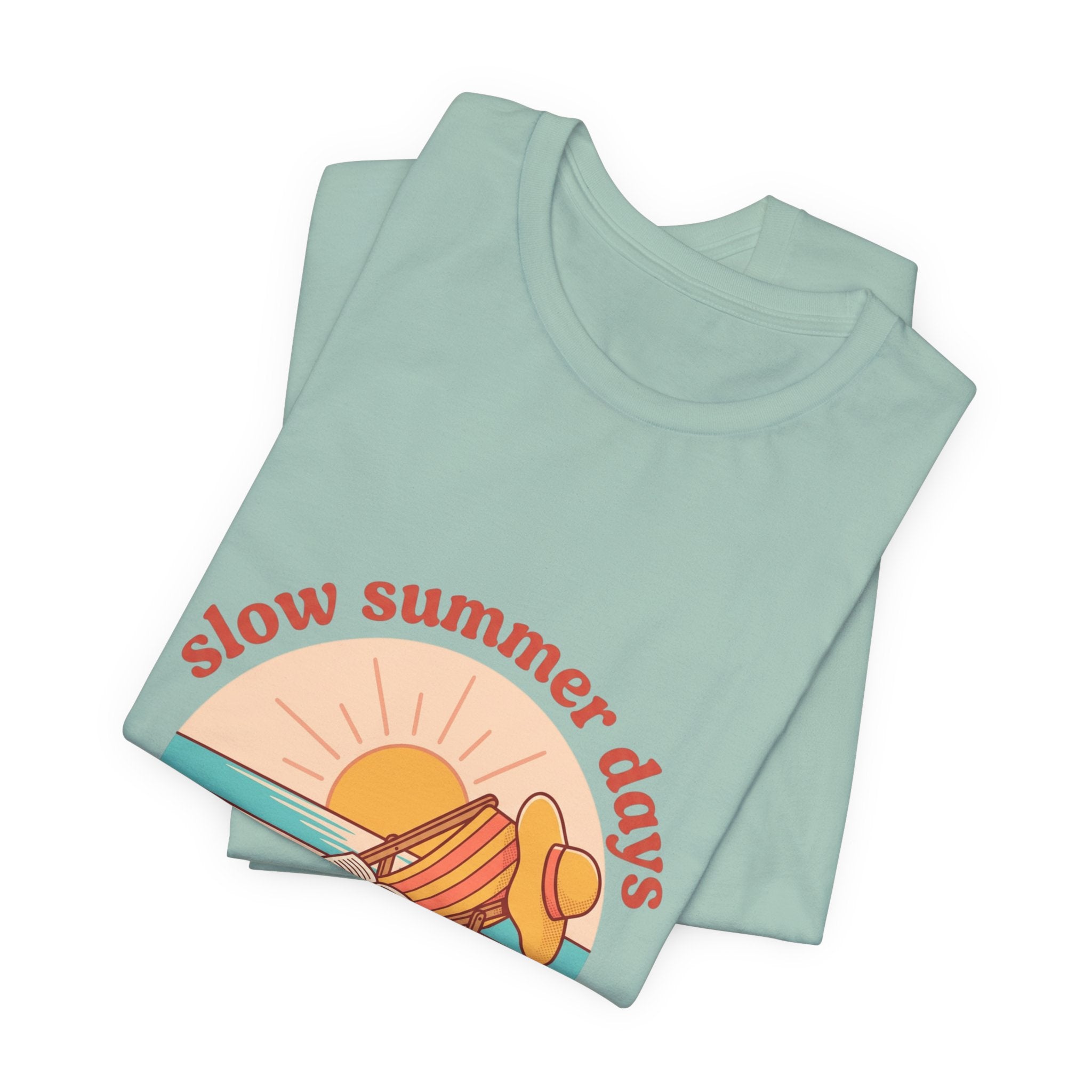 Slow Summer Days Tee | summer aesthetic, coastal vibes