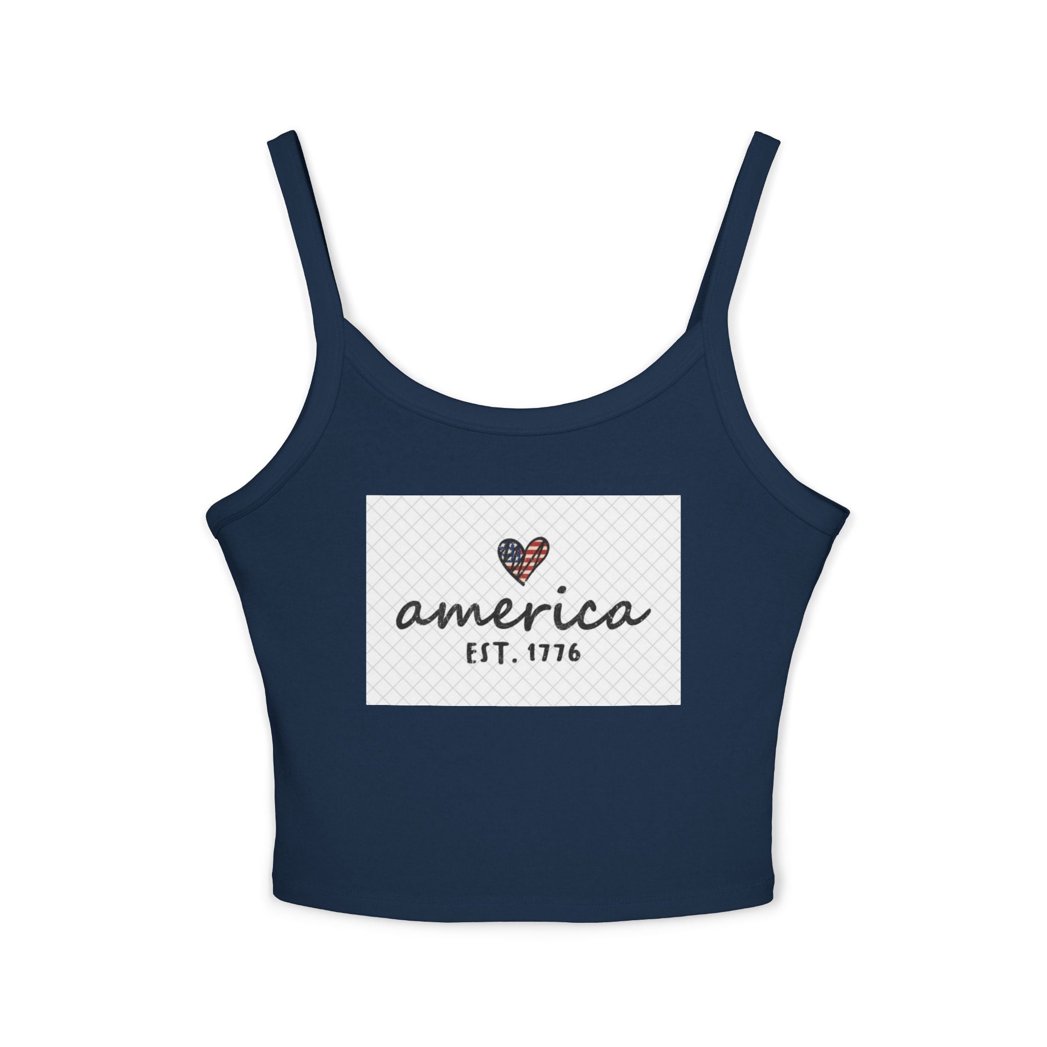 America EST. 1776 Heart Tank Top