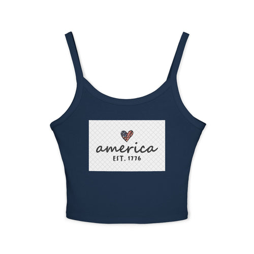 America EST. 1776 Heart Tank Top