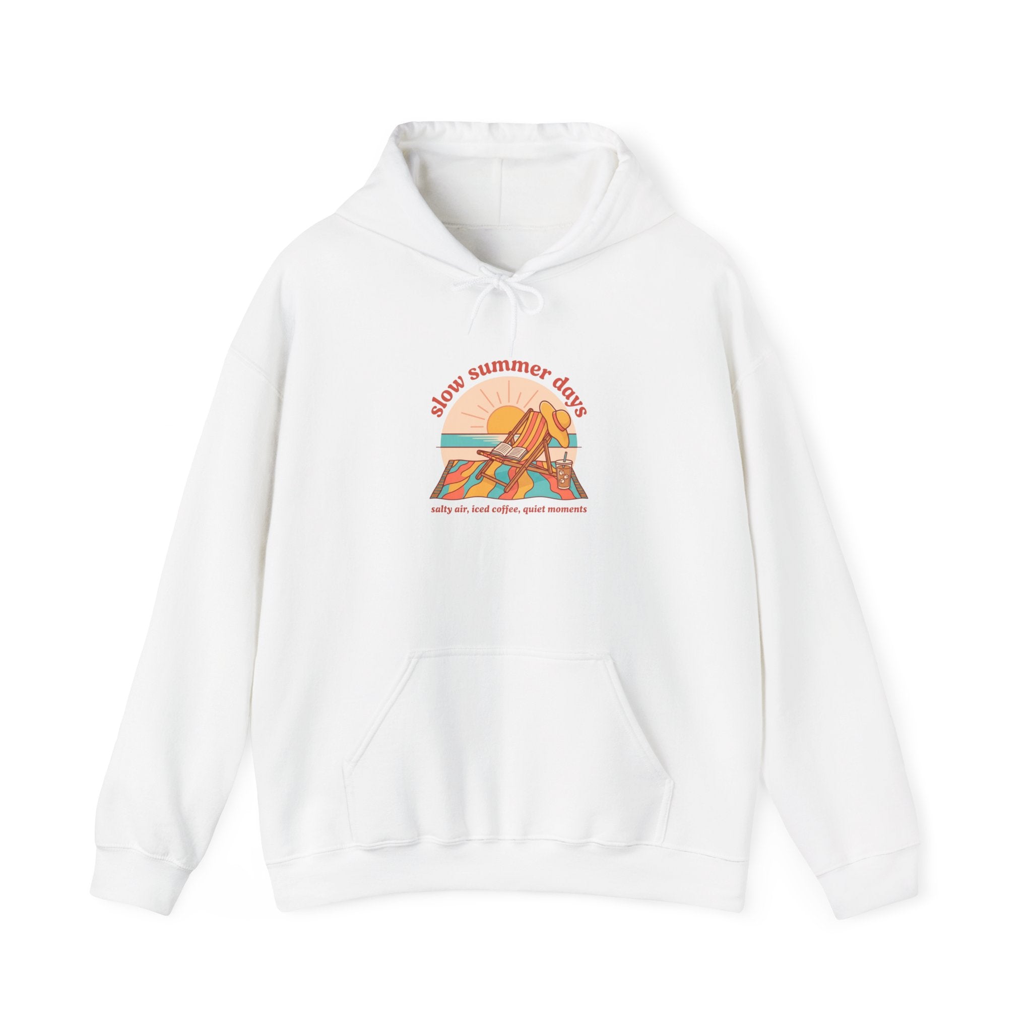 Slow Summer Days Hoodie | summer aesthetic, coastal vibes