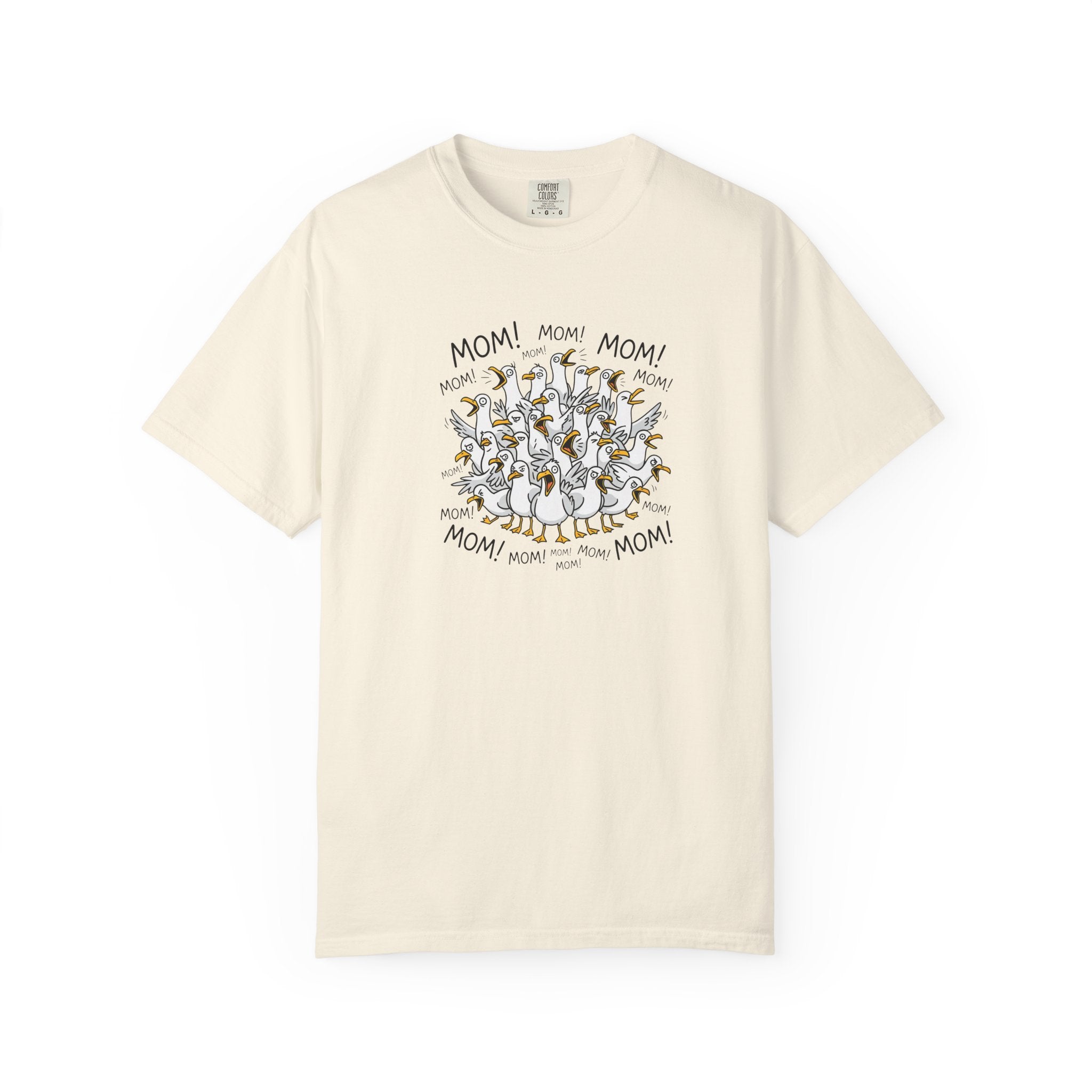 Mom Squad T-Shirt — Cute Ducklings Chanting "MOM!" — Funny Mother's Day Tee