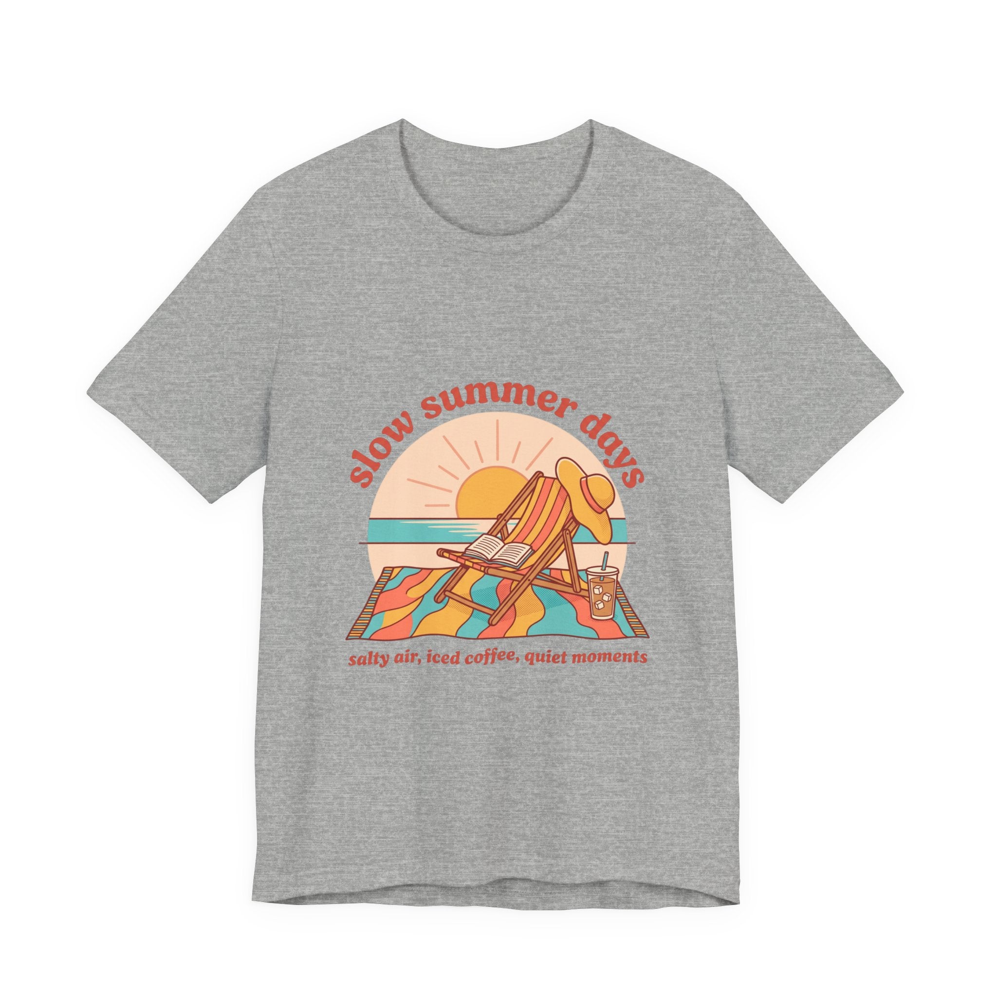 Slow Summer Days Tee | summer aesthetic, coastal vibes