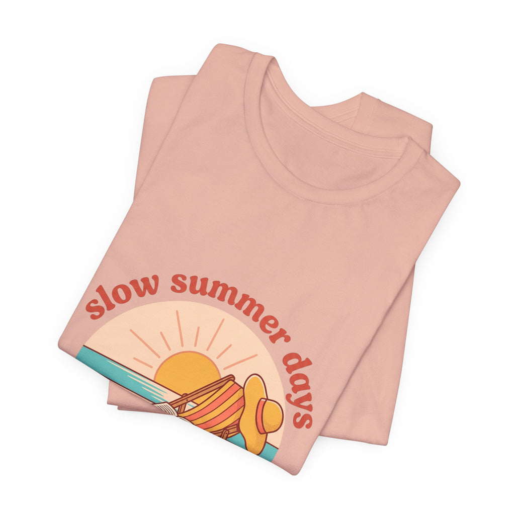 Slow Summer Days Tee | summer aesthetic, coastal vibes