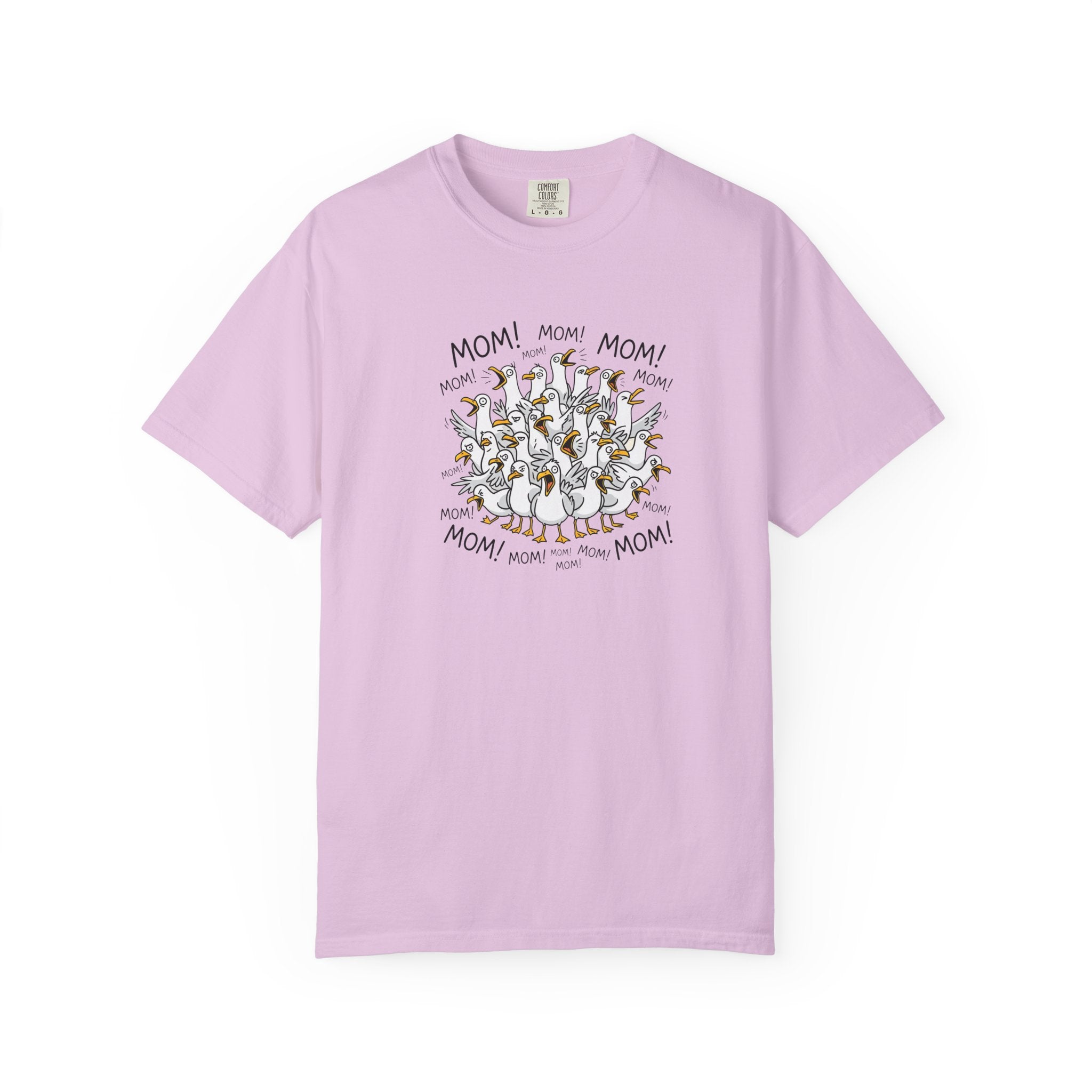 Mom Squad T-Shirt — Cute Ducklings Chanting "MOM!" — Funny Mother's Day Tee