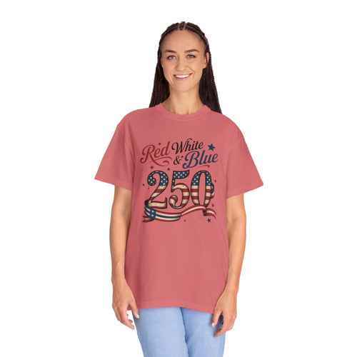 250 Red White & Blue Patriotic T-Shirt
